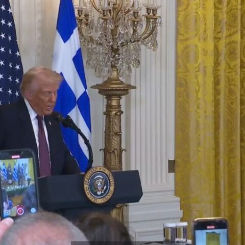Υποδοχή Τραμπ στην ελληνική ομογένεια για την επέτειο της 25ης Μαρτίου στον Λευκό Οίκο