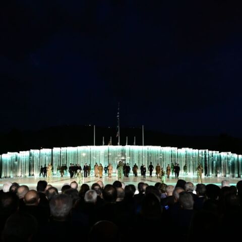 Εντυπωσιακές φωτογραφίες από τα αποκαλυπτήρια για την «Κιβωτό Εθνικής Μνήμης» στο Υπουργείο Εθνικής Άμυνας