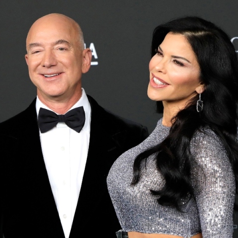 Ο Τζεφ Μπέζος και η Λόρεν Σάντσεζ