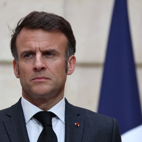 Ο πρόεδρος της Γαλλίας Εμανουέλ Μακρόν 