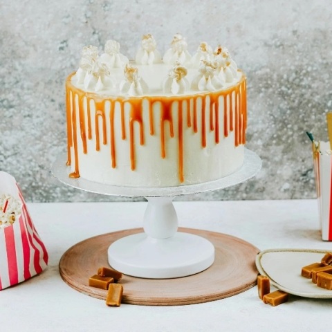 τουρτα, ποπ κορν