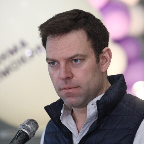 Ο πρόεδρος του Κινήματος Δημοκρατίας, Στέφανος Κασσελάκης 