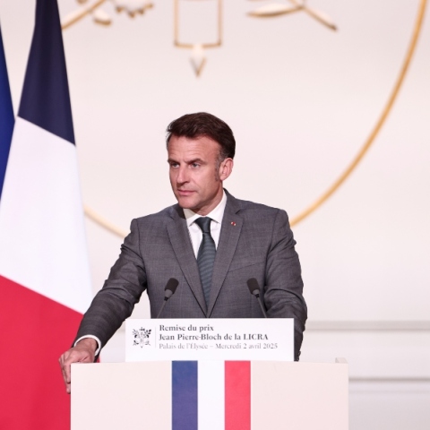 Ο Γάλλος πρόεδρος Εμανουέλ Μακρόν 