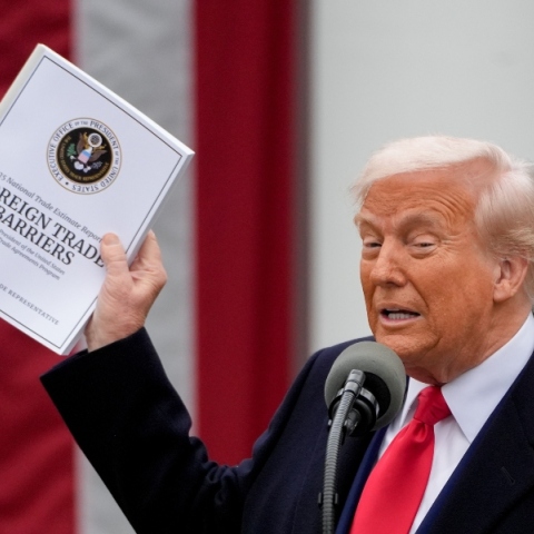 Ο Πρόεδρος των ΗΠΑ, Ντόναλντ Τραμπ