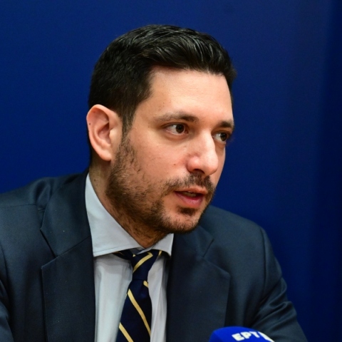 Ο αναπληρωτής υπουργός Μεταφορών, Κωνσταντίνος Κυρανάκης