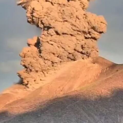 Klyuchevskoy volcano in Russia's far east starts erupting after earthquake