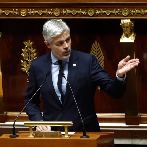 Ο επικεφαλής της κοινοβουλευτικής ομάδας των Ρεπουμπλικάνων της Γαλλίας, Λοράν Βοκιέ 