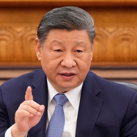 Ο πρόεδρος της Κίνας Σι Τζινπίνγκ 