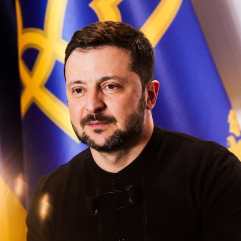 Ο πρόεδρος της Ουκρανίας Βολοντίμιρ Ζελένσκι 