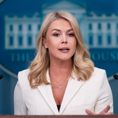 Η εκπρόσωπος του Λευκού Οίκου Κάρολαϊν Λέβιτ