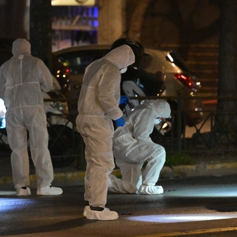 Έκρηξη βόμβας στην Hellenic Train - Εικόνες από το σημείο 