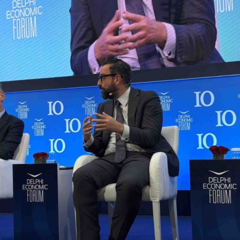 Ο Χρήστος Ταραντίλης στο Φόρουμ Δελφών