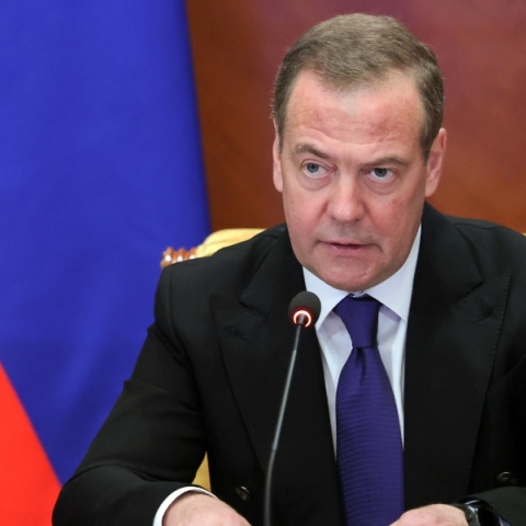 Ο Ντμίτρι Μεντβέντεφ