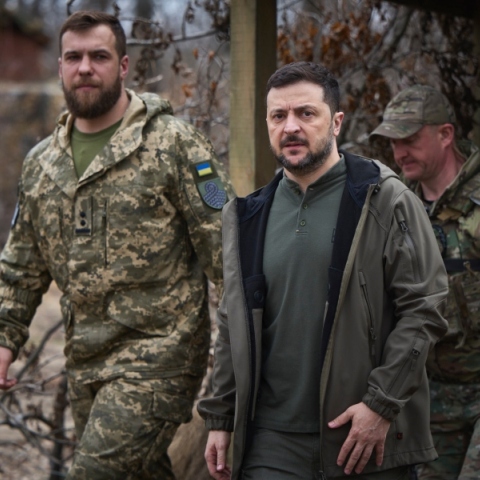 Ο πρόεδρος της Ουκρανίας Βολοντίμιρ Ζελένσκι