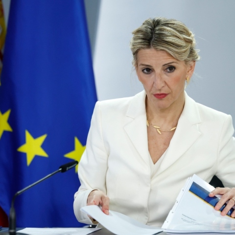 η υπουργός Εργασίας και νούμερο τρία της κυβέρνησης Γιολάντα Ντίας