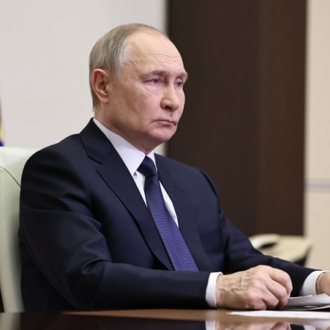 Ο πρόεδρος της Ρωσίας, Βλαντιμίρ Πούτιν