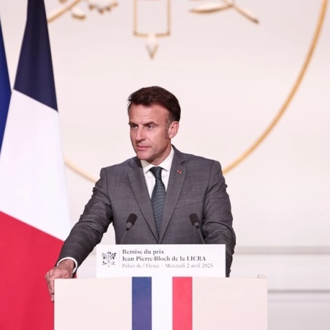 Ο πρόεδρος της Γαλλίας, Εμανουέλ Μακρόν 