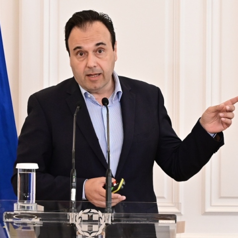 Ο υπουργός Ψηφιακής Πολιτικής, Δημήτρης Παπαστεργίου 