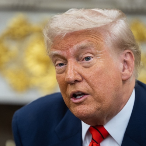 Ο πρόεδρος των ΗΠΑ, Ντόναλντ Τραμπ