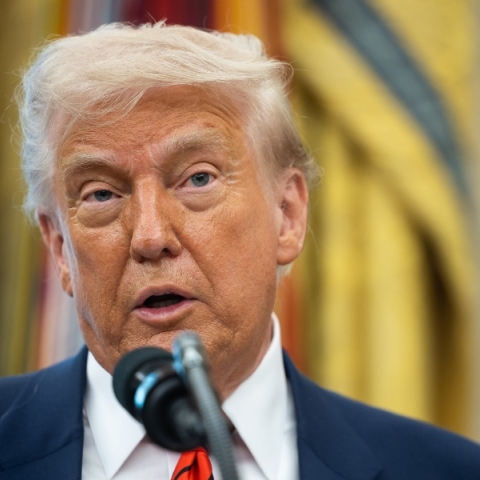 Ο πρόεδρος των ΗΠΑ, Ντόναλντ Τραμπ 