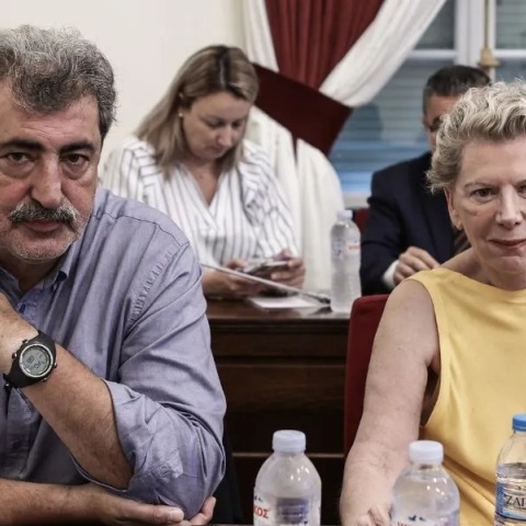 Παύλος Πολάκης και Έλενα Ακρίτα