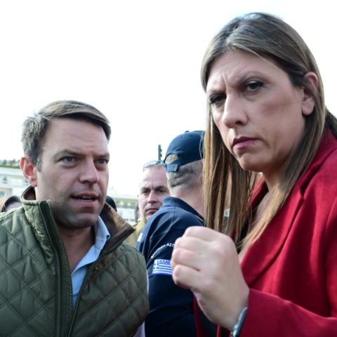 Ζωή Κωνσταντοπούλου και Στέφανος Κασσελάκης 