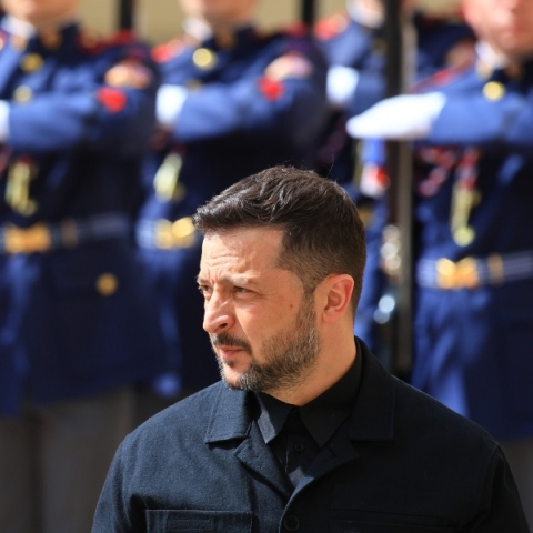 Ο πρόεδρος της Ουκρανίας Βολοντίμιρ Ζελένσκι