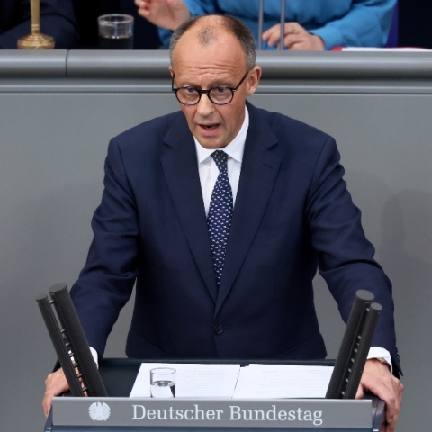 Ο Γερμανός καγκελάριος, Φρίντριχ Μερτς