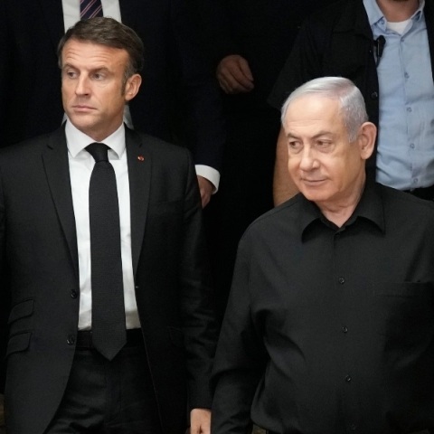 Μακρόν και Νετανιάχου