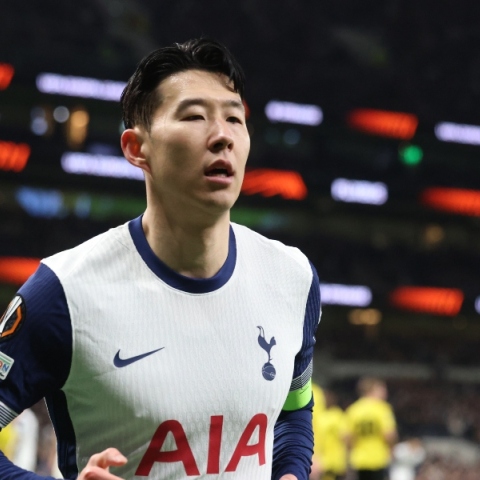 Ο ποδοσφαιριστής της Τότεναμ, Σον Χιουνγκ-Μιν