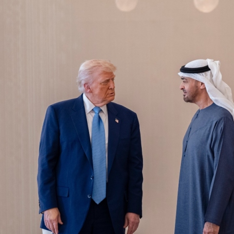 Ο Ντόναλντ Τραμπ στο Άμπου Ντάμπι