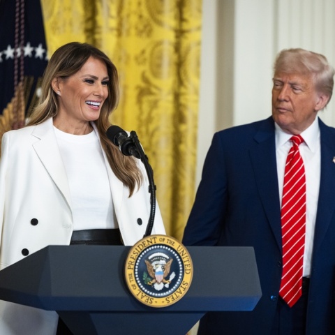 Μελάνια και Ντόναλντ Τραμπ