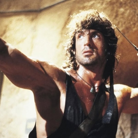 Ο Σιλβέστερ Σταλόνε ως Τζον Ράμπο