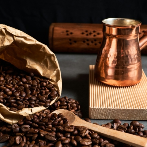 καφες, φλιτζανι, μπρικι, κοκκοι καφε