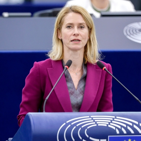 Η επικεφαλής της εξωτερικής πολιτικής της Ευρωπαϊκής Ένωσης Κάγια Κάλας 