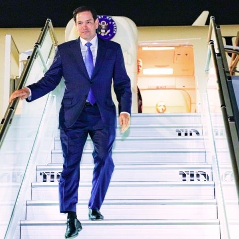 Ο υπουργός Εξωτερικών των ΗΠΑ, Μάρκο Ρούμπιο