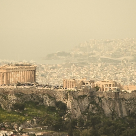 ακροπολη, νεφος, αθηνα