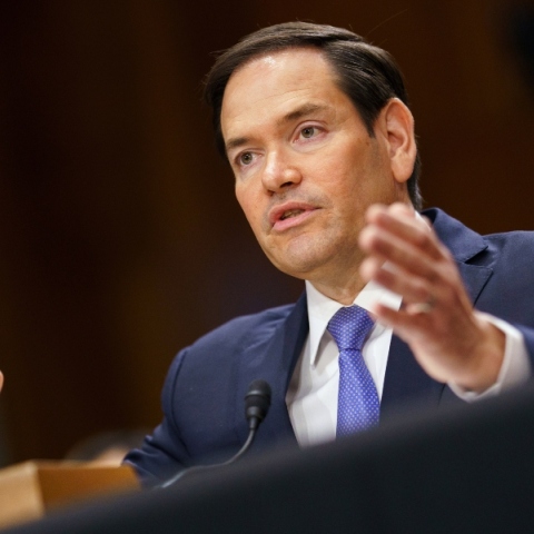 Ο υπουργός Εξωτερικών των ΗΠΑ Μάρκο Ρούμπιο 