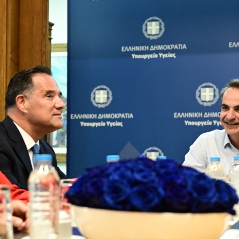 O πρωθυπουργός, Κυριάκος Μητσοτάκης