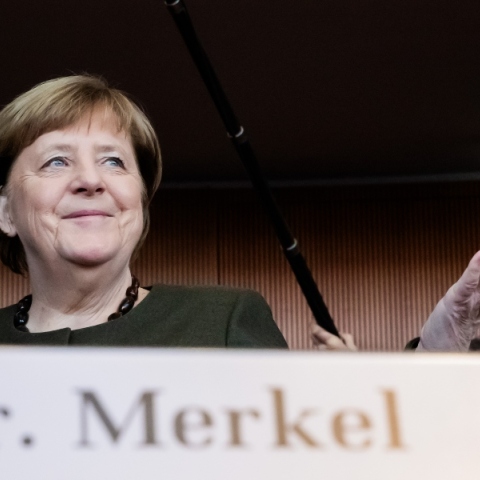 Η πρώην καγκελάριος της Γερμανίας Άνγκελα Μέρκελ 