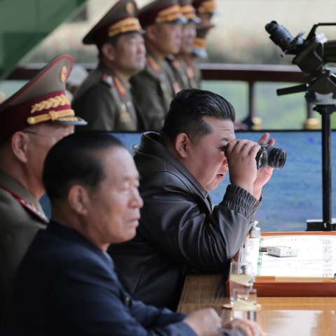 Ο ηγέτης της Βόρειας Κορέας Κιμ Γιονγκ Ουν 