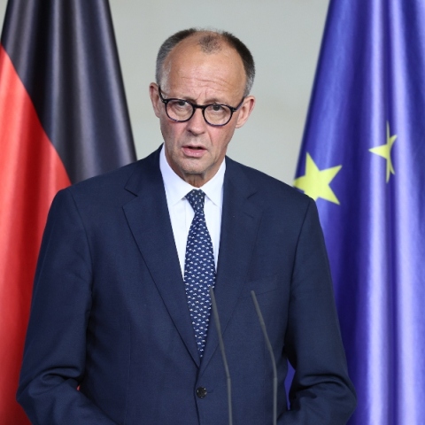 Ο καγκελάριος της Γερμανίας, Φρίντριχ Μερτς 