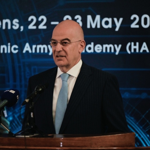 Ο υπουργός Εθνικής Άμυνας, Νίκος Δένδιας