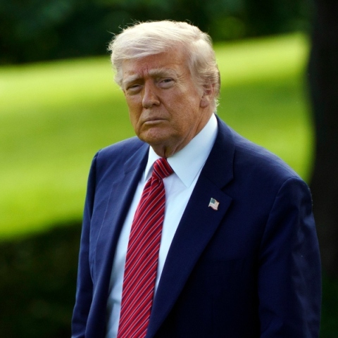 Ο Πρόεδρος των ΗΠΑ, Ντόναλντ Τραμπ