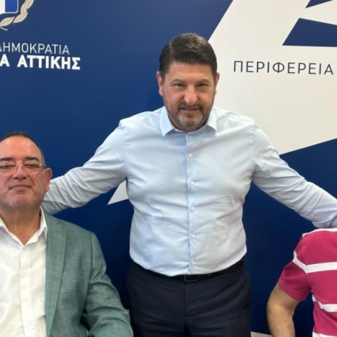 Ο Περιφερειάρχης Νίκος Χαρδαλιάς