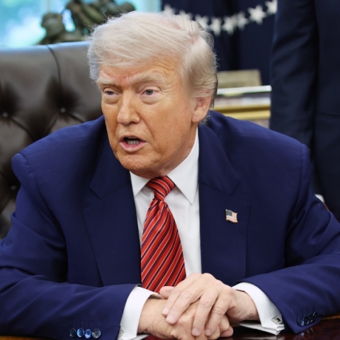 Ο πρόεδρος των ΗΠΑ, Ντόναλντ Τραμπ 