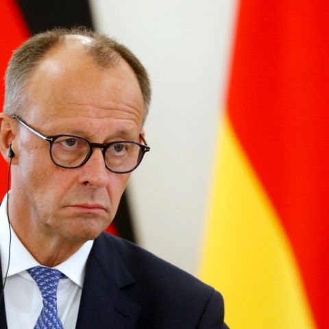 Ο καγκελάριος της Γερμανίας Φρίντριχ Μερτς 