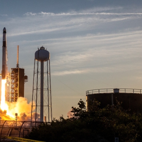 πυραυλος της SpaceX, εκτοξευση