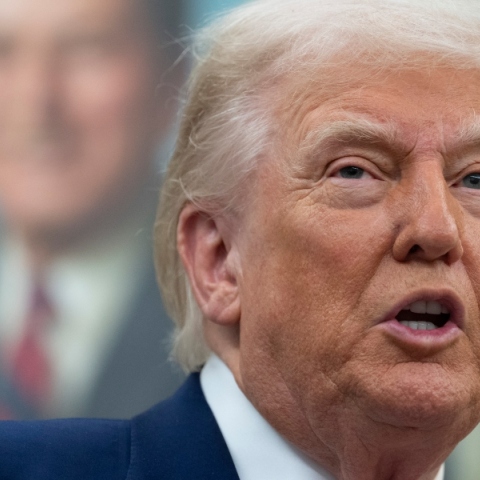 Ο πρόεδρος των ΗΠΑ, Ντόναλντ Τραμπ 