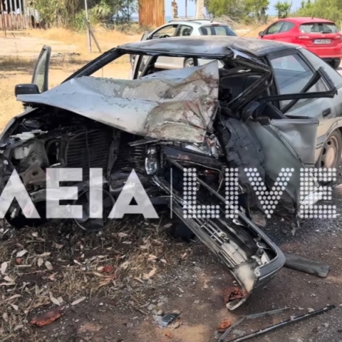 Ηλεία, τροχαιο, οχημα